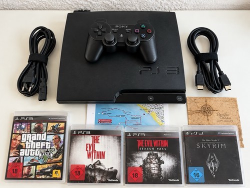 Ps3 slim 320 - slim, gb+pscam(